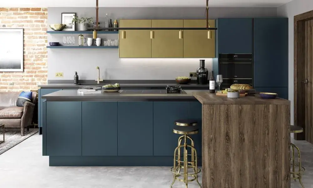 Handleless Kitchens Plymouth - Zola Matte - The Plymouth Kitchen Company